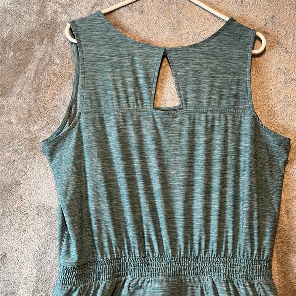Duluth Armachillo Cooling Knit Dress‎ Size Large Teal UPF 40 - Picture 2 of 8